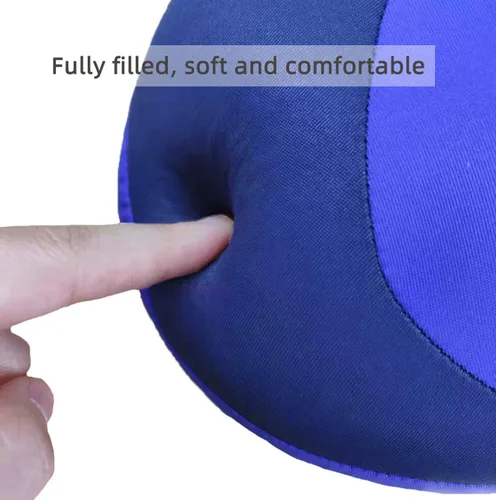 Miniatura 4 de MOOB Almohada de viaje para niños, almohada de apoyo para la cabeza, el cuello y la barbilla en forma de U, artículos esenciales para dormir