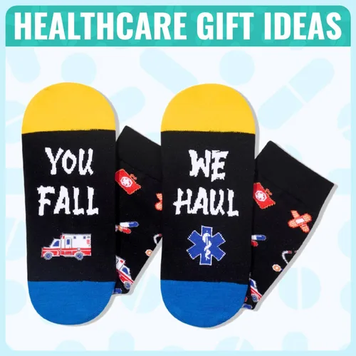 Miniatura 4 de Zmart EMT Doctor Gifts for Men - EMS Week Gifts, Paramedic Gift for Women, EMT Doctor Socks