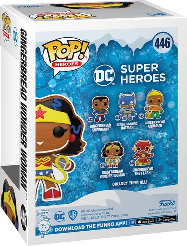 Miniatura 3 de Funko Pop! Heroes: DC Holiday - Gingerbread Wonder Woman