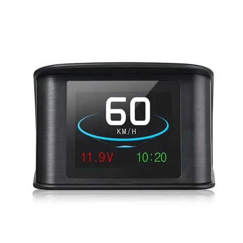 Miniatura 2 de Pantalla frontal inteligente, pantalla universal GPS de 2.2 pulgadas con pantalla de velocidad, altitud, voltaje, reloj y más alarma