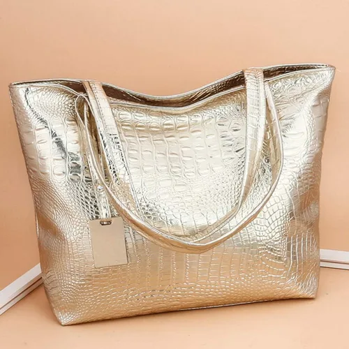 Miniatura 4 de Bolsos de mano para mujer, bolso de hombro de cuero a la moda, impermeable, bolso de mano con asa superior