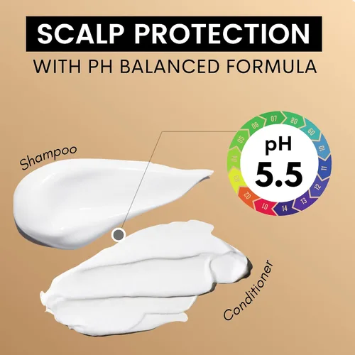 Miniatura 4 de Champú y acondicionador de agua de arroz para adelgazar el cabello, con ingredientes naturales que incluyen biotina y cafeína, hombres y mujeres