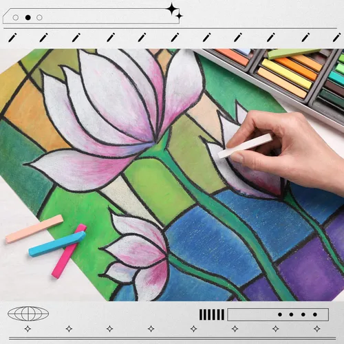 Miniatura 5 de Crtiin 100 hojas de papel de dibujo negro pesado 150 GSM, 100 libras, papel de dibujo para lápices de colores, pastel al óleo, carbón, bolígrafo