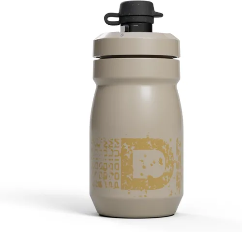 CamelBak Podium Dirt Series - Botella de agua para bicicleta de montaña de 15 onzas con tapa antibarro - Botella fácil de estrujar - Se adapta a la