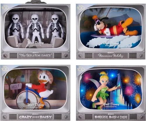 Miniatura 6 de Disney 100 años de maravilla Walt Disney presenta “Loco por Daisy” Pato Donald de peluche coleccionable, juguetes para niños de 5 años en adelante