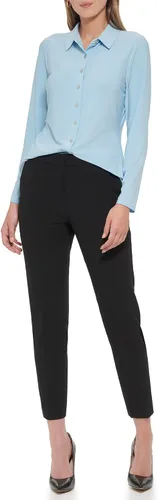 Miniatura 2 de Tommy Hilfiger Blusa de punto de manga larga con cuello y botones en la parte delantera