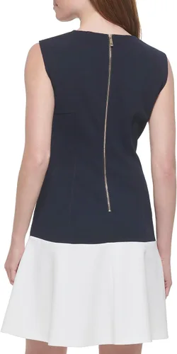 Miniatura 3 de Tommy Hilfiger Crepe de buceo sin mangas hasta la rodilla para mujer