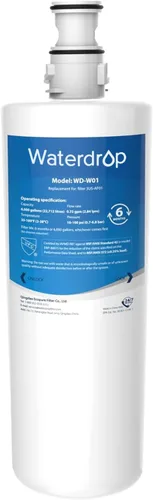Waterdrop 3US-AF01 Filtro de agua para debajo del fregadero, repuesto para Filtrete® estándar 3US-AF01, 3US-AS01, Aqua-Pure AP Easy C-CS-FF,