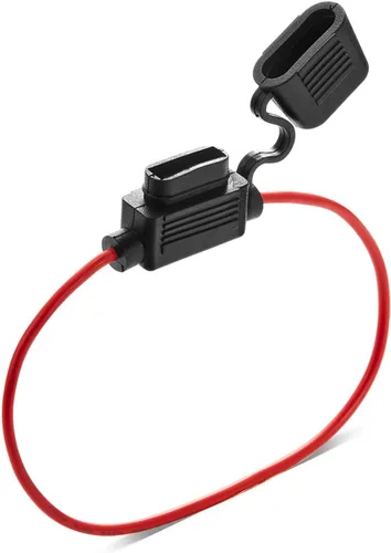 Miniatura 6 de [Cable UL] Chanzon 5 unids 14awg ATM/Mini portafusibles impermeable en línea Marine r para fusibles de cuchilla 30A automotriz coche motocicleta