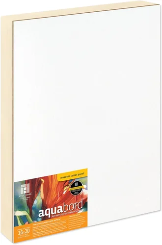Miniatura 21 de Ampersand Art Supply Aquabord - Panel de pintura de acuarela, superficie altamente absorbente para acuarela, gouache y caseína de 8 x 8 pulgadas