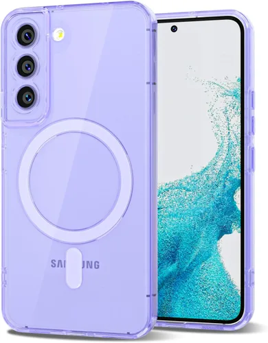 Miniatura 46 de Svanove Funda para Samsung Galaxy S22 Transparente Compatible con Magsafe Silicone, Funda Magnética Mag Safe Transparente Delgada Bonita, Estética