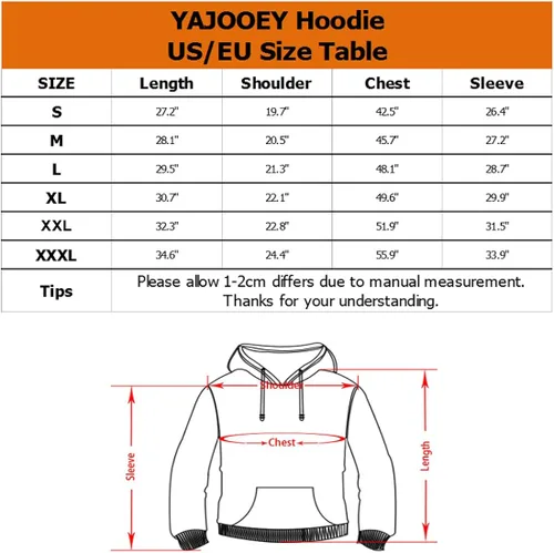 Miniatura 6 de YAJOOEY - Sudadera con capucha unisex con estampado 3D para hombres y mujeres.