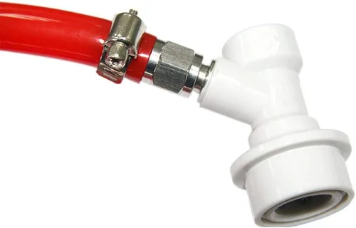 Miniatura 4 de PERA Conjunto de línea de bloqueo de bola de 5/16", desconexión líquida MFL con línea de gas de 5 pies para elaboración casera