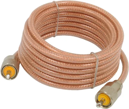 Miniatura 4 de RoadPro RP-8X12CL Clear 12' Antena CB con cable coaxial Mini-8