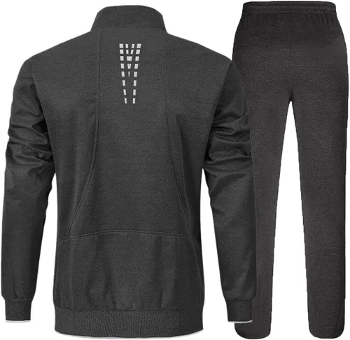 Miniatura 2 de YSENTO Men's Tracksuits Outfits Set 2 Piece Jogging Suits Warm Up Sweatsuits Track Suits Sets
