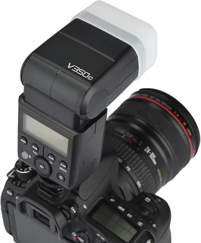 Miniatura 8 de Godox Flash V350C para Canon 1/8000s HSS 2.4G GN36 500 Full Power Flashs 0.1s-1.7s Tiempo de reciclaje TTL Speedlight para Canon 6D 80D 77D 70D 60D
