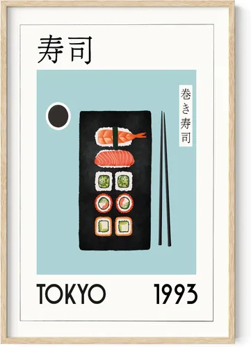 Miniatura 50 de HAUS AND HUES Póster de Tokio, arte de pared de neón de anime japonés, decoración urbana de luces de ciudad de Tokio, póster genial de Cyberpunk
