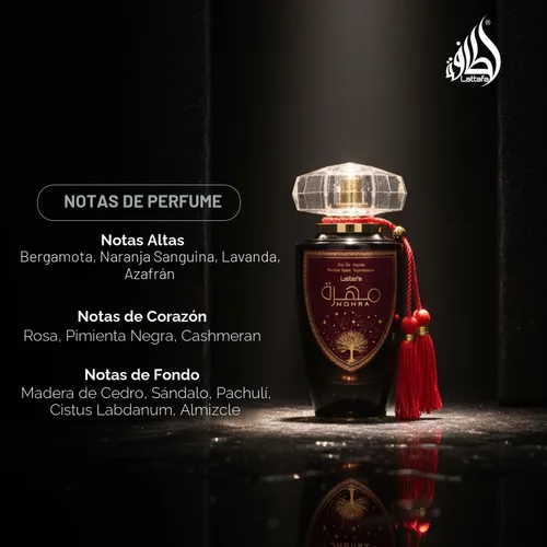 Miniatura 4 de Lattafa Mohra para Unisex Eau de Parfum en Spray, 3.4 onzas / 100 ml