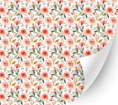 Miniatura 26 de HTV4U Vinilo de transferencia de calor con estampado floral (flor de acacia, 13.5 x 12 pulgadas), vinilo impreso para planchar, papel de prensa