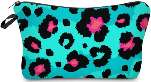 Miniatura 12 de Deanfun Bolsa de cosméticos para mujer, flores de mandala, bolsas de maquillaje impermeables, bolsa espaciosa para artículos de tocador, accesorios