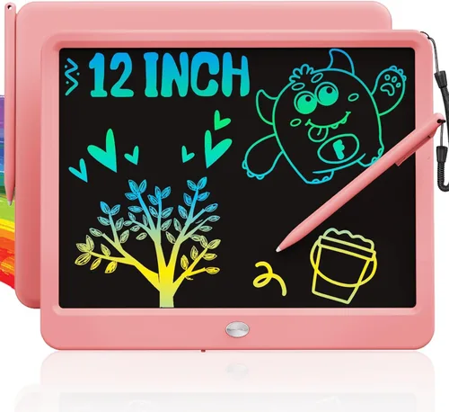 Miniatura 26 de TEKFUN: Tablero de garabatos LCD de 8.5 pulgadas, tabla de dibujo para niños, tableta de escritura, tablero de dibujo mágico, tablero de garabatos
