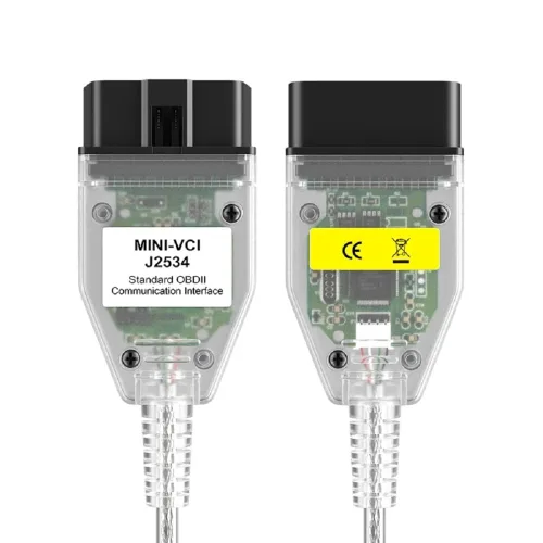 Miniatura 4 de Mini VCI J2534 Cable V18.00.008 última versión, adaptador de escáner de conector de cable OBD2 apto para TIS Techstream Programación Cable