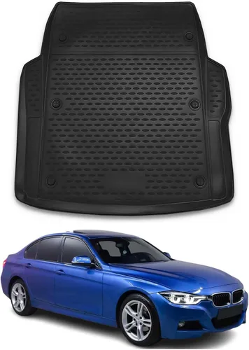 Miniatura 15 de OMAC Alfombrillas para BMW Serie 3, E46, E90, E91, E92, alfombrillas de coche para todo tipo de clima, 3D, ajuste personalizado, alfombrilla de goma