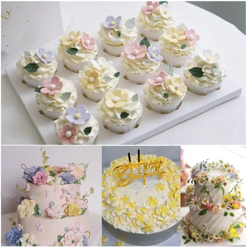 Miniatura 6 de Zixiang Molde para pastel de fondant de flores, diseño de libélula, mariposa, margarita, hojas de rosa, mini flores, dulces, moldes de silicona