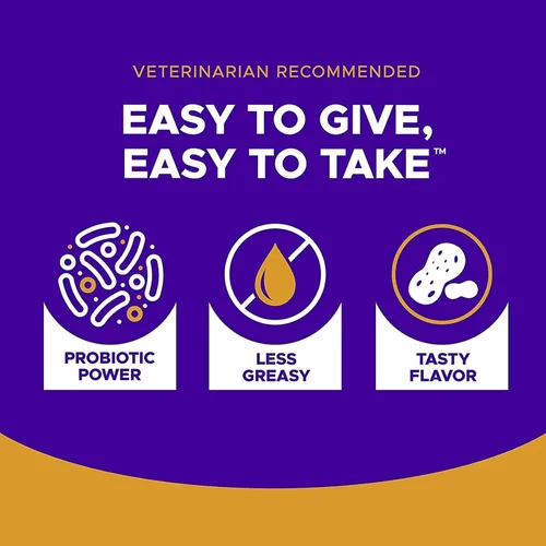 Miniatura 5 de VETRISCIENCE Pinchers extra grandes, píldoras masticables no grasosas con probióticos para perros, píldoras de disfraz, cápsulas y tabletas, suaves