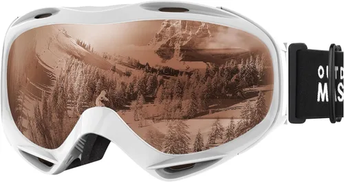 Miniatura 17 de OutdoorMaster OTG Gafas de esquí – Gafas sobre lentes para esquí y snowboard para hombres, mujeres y jóvenes – 100% de protección UV