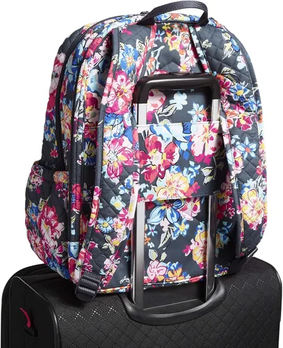Miniatura 5 de Vera Bradley - Mochila Campus de algodón para mujer, ramilletes bonitos