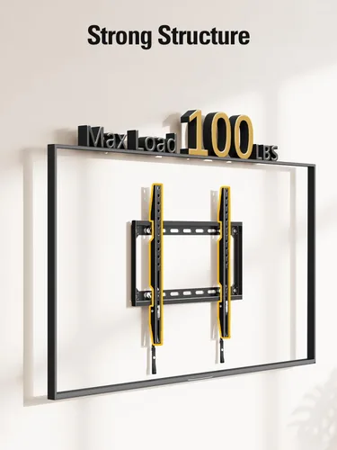 Miniatura 3 de Soporte de pared para TV Mounting Dream fijo para la mayoría de televisores LED, LCD y plasma de 26 a 60 pulgadas, soporte de montaje de pared