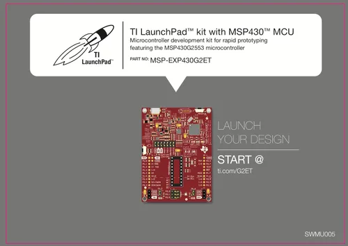 Miniatura 4 de Texas Instruments Value Line MSP430 LaunchPad - MSP-EXP430G2ET, 14-/20-pin DIP (N) Socket