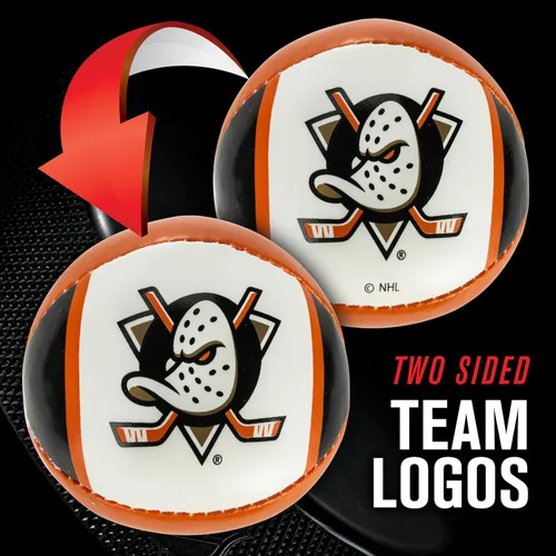 Miniatura 6 de Franklin Sports NHL Team juego de palos de hockey blandos mini - Palo y pelota de espuma de mini hockey blandos del equipo NHL - Gran juguete