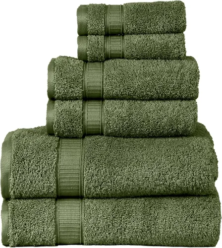 Miniatura 30 de LA HAMMAM - Paquete de 6 toallas de mano de 16 x 28 pulgadas de algodón turco para baño, cara, hotel, gimnasio y spa Extra suave al tacto, secado