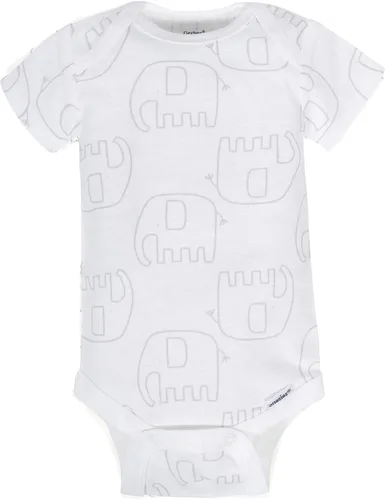 Miniatura 3 de Gerber - mameluco de manga corta unisex para bebé paquete de 8