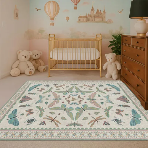 Miniatura 148 de Hazo Haus Alfombra de Baño Bohemia Lavable 2x3, Alfombras Pequeñas para Cocina, Tocador, Puerta Principal Entrada Interior, Antideslizante Pelo Bajo