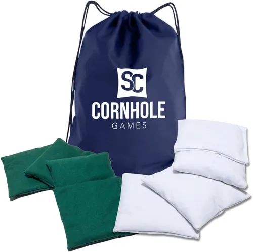 Miniatura 37 de Bolsas de cornhole resistentes al clima (juego de 8) - Tamaño/peso profesional de regulación (16 oz) - Uso en tableros de cornhole profesionales