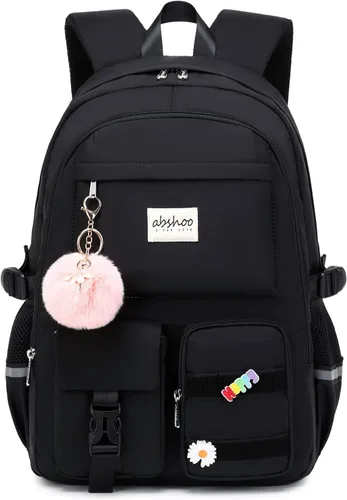 Miniatura 20 de Mochila grande para estudiantes con laptop de abshoo para mujeres universitarias, adolescentes de escuela secundaria y media, bolsa de libros, Beige