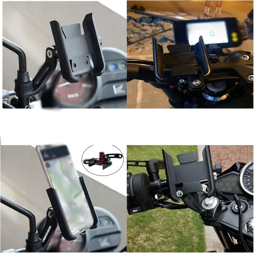 Miniatura 2 de Phone Cradle for XMAX300 XMAX400 Xmax X-MAX 125 250 300 400 Motorcycle Accessories Handlebar Mobile Phone Holder Stand Bracket Stand Holder