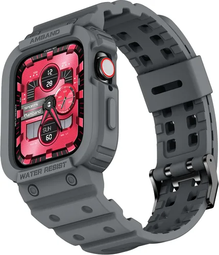 Miniatura 30 de amBand E1 Sport Case Band for Apple Watch Ultra 3/2/1 & SE 3/2/1 & Series 11 10 9 8 7 6 5 4 3 49mm 46mm 45mm 44mm 42mm 41mm 40mm 38mm, Shockproof &