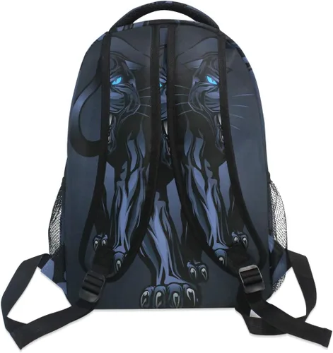 Miniatura 5 de Roaring Panther Mochila escolar Mochila de viaje para niños estudiantes, Patrón 1, Mochilas Daypack