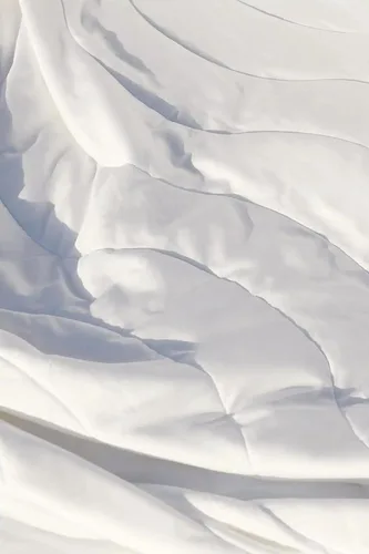 Miniatura 4 de Buffy Breeze Comforter - Edredón suave 100% lyocell de eucalipto, refrescante, blanco, relleno de edredón de verano ligero con pestañas