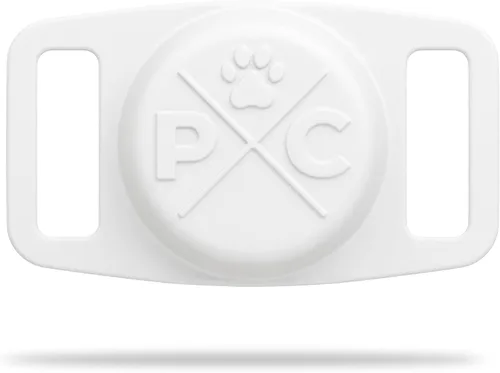 Miniatura 15 de Pup Culture Soporte de AirTag para collar de perro, para rastreador de perros GPS, para Apple iPhone, para perros y gatos Naranja