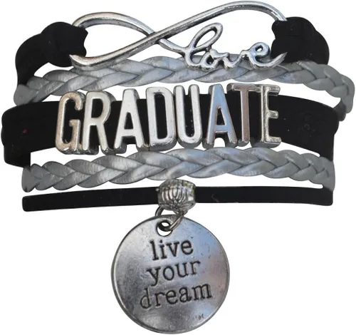 Joyerpia para graduación, Brazalete de graduación clase 2017- regalo de graduación perfecto (10 colores)