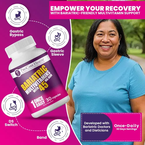 Miniatura 2 de Once Daily Bariatric Multivitamin Cápsula 45 mg de hierro 30