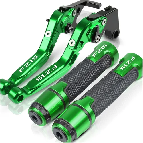 Miniatura 17 de SCUUBE Motorcycle CNC Accessories Adjustable Folding Extendable with A Brake Clutch Levers Handlebar Hand Grips Ends for Yama&ha FZ150I FZ 150I