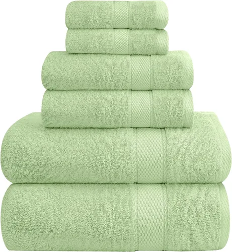 Miniatura 24 de Oakias Toallas de baño beige de alta calidad, paquete de 2, 27 x 54 pulgadas, altamente absorbentes, toallas de baño de lujo de 21.16 oz/m²