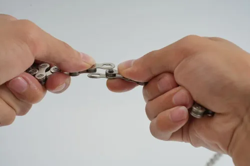 Miniatura 9 de Cadena de bicicleta de 6/7/8 velocidades 122 eslabones, kit de reemplazo de cadena de bicicleta con herramienta de cadena de bicicleta para motor