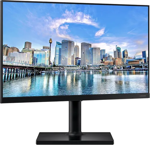 Miniatura 2 de SAMSUNG Monitor de computadora FHD 1080p serie FT45 de 24 pulgadas, 75Hz, panel IPS, HDMI, DisplayPort, concentrador USB, altavoces incorporados
